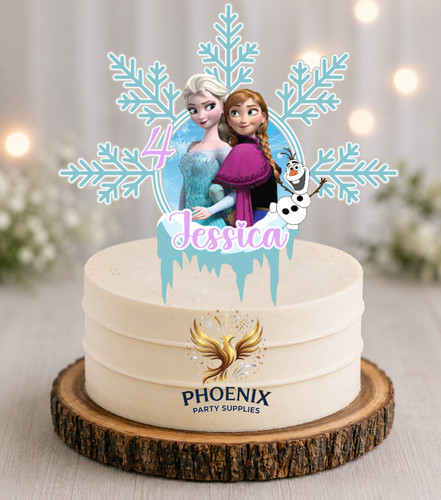Cake topper frozen - cake,