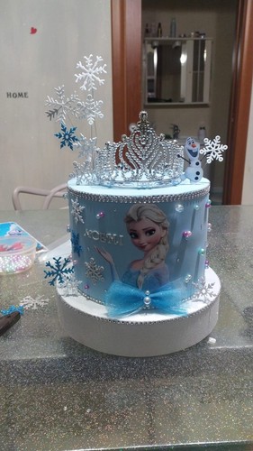 Torta scenografica frozen - scenografica,
