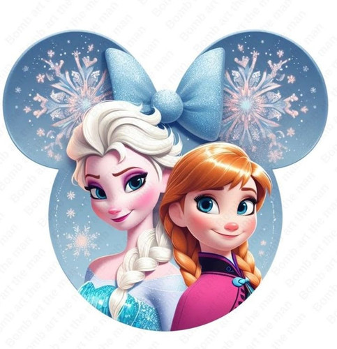 Frozen commestibile anna elsa - frozen,