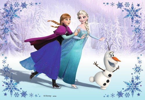 Cialda frozen decorazione - ,