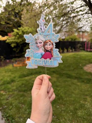 Cake topper frozen - topper, festa