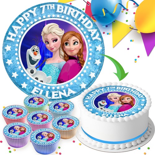 Frozen anna elsa cake topper - anna,