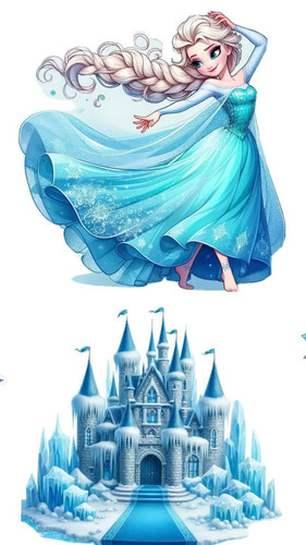 Topper torta frozen - topper,