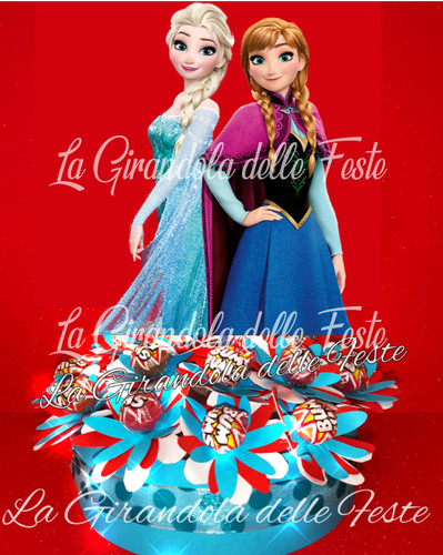 Torta lecca frozen elsa - torta,