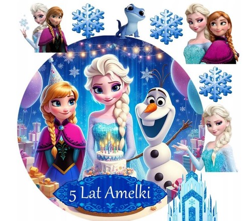 Frozen commestibile regina - frozen,
