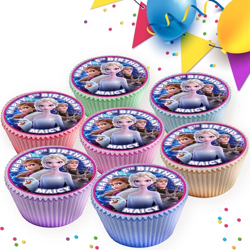 Frozen topper cupcake glassa - topper,