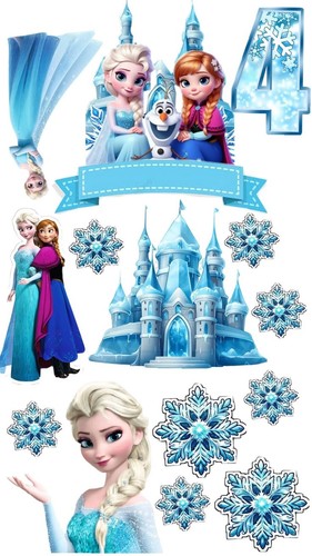 Topper torta frozen - topper,