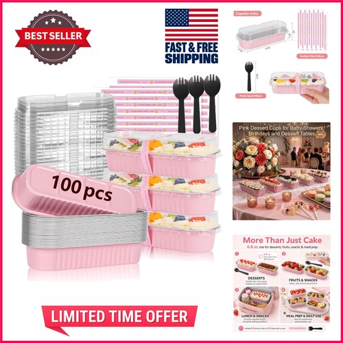 100 mini tortiere monouso - , in