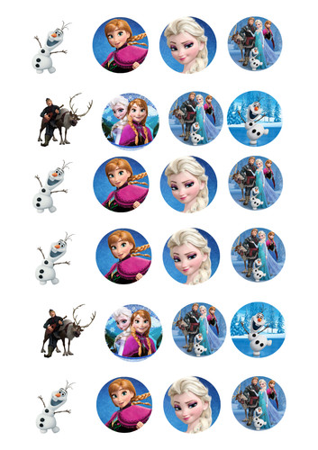Topper per cupcake - topper,