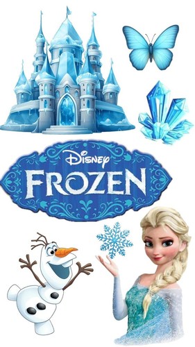 Topper torta frozen - torta,