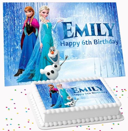 Frozen compleanno festa glassa - compleanno,