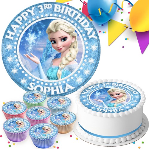 Frozen elsa cake topper - frozen,