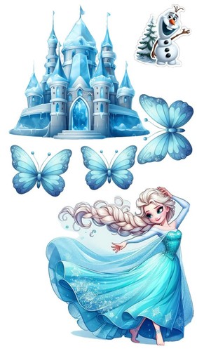 Topper torta frozen - topper,