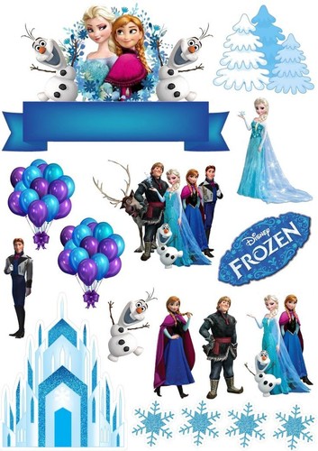 Frozen commestibile regina - frozen,